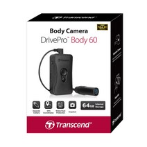 [ 공식총판_17시까지 우체국특송 ] 트랜센드 경찰 바디캠 DrivePro BODY 60 // 국내정품.2년무상AS, 3. BODY 60 ( M )