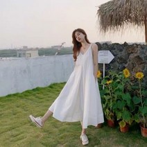 하이난 비치드레스 비치롱원피스 해변원피스 휴양지룩 휴양지옷 여름바캉스룩 바다원피스