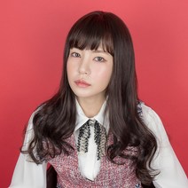 투애니위그 인모믹스 통가발 9종 통풍좋은 항암여성추천 탈모가발 여자통가발, 1개, 8. 사선 루즈웨이브 투톤브라운