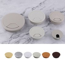 전선구멍마개 60mm 6가지색상 원형 전선캡, 검정