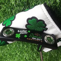 골프 연습용 일체형 골프 퍼터 클로버 scotty camer ON four-leaf clover GOLF putter, 32인치