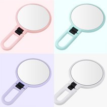 더블시옷 파스텔 확대 양면 화장 거울[2배 5배 10배 15배], 15배, 그린