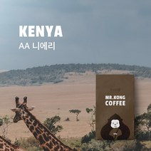 미스터콩 케냐 AA 니에리 (당일로스팅 원두커피), 모카포트, 500g