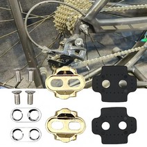 자전거 크랭크자전거 프리미엄 페달 클리트 에그 비터 캔디 페달 구리 액세서리 크랭크 용, 세트