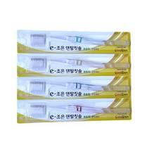 굿덴 e-조은 덴탈칫솔 고탄력 초미세모 슬림 1개