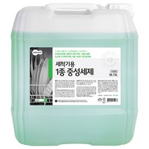 세제몰 식기세척기용 1종 중성세제(그린) 18.75L, 6개
