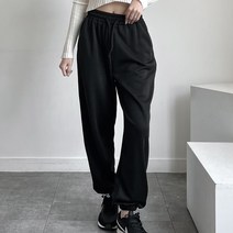 즈본 벌룬와이드 홈웨어 트레이닝 밴딩 조거팬츠