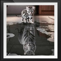 5D DIY다이아몬드 페인팅 다이아몬드 자수 만화 동물 다이아몬드 모자이크 크로스 스티치 전체 라운드 라인 스톤 판매 그림 보석십자수 캔버스, B