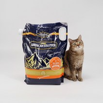 아메리칸솔루션 언씬티드 응고형 고양이 모래, 9.07kg, 3개