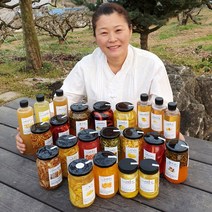 상큼 달콤 수제 과일청 딸기 레몬 자몽 생강 패션후르츠 청 엄마의텃밭 수제과일청 수제청 수제과일식초 수제 식초 500g, 19.청귤청
