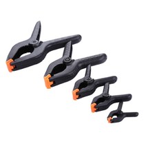 A형 스프링클램프 목공용 플라스틱 바이스 고정 2인치 9인치, 1개