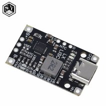 배터리 잔량타입-C USB 2-3S BMS 15W 8.4V 12.6V 1.5A 리튬 배터리 충전 부스트 모듈 밸런스드 지원 표시기, 한개옵션0