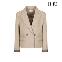 JJ지고트 JJ.ro 롤업 슬리브 더블 버튼 재킷 GMAM0JK94