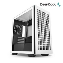 부피가 큰 상품은 개별 택배비 적용으로인한 2개이상 구매시 착불로 발송됩니다.DEEPCOOL CH370 미니타워 PC케이스 (White)