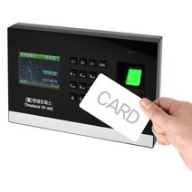 EF-005전용 근태관리기 출입증명 RF카드 출입관리 출근기록카드 출근체크 출퇴근관리기 출퇴근관리 근태기, 양면, A
