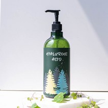 SOOP 히알루론산 원액 고보습 대용량 토너 500ml [피부속건조]-고분자 저분자, 고분자(0.5%)