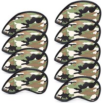 Barudan golf 9pcs 그린 카모 골프 아이언 커버 클럽 헤드 세트 Taylormade M2 M7Titleist 917Callaway Epic Iron 4 5 6 7 8