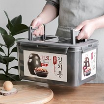 코멕스 반투명 플라스틱 김치통 5size, 코멕스김치통11.5L
