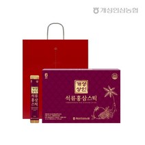 개성상인 개성상인 석류홍삼스틱 10ml x 30포 1박스(쇼핑백), 1개, 단일옵션