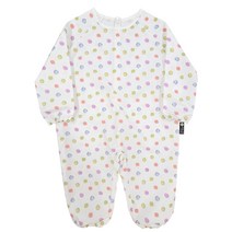 유아동 전신미술가운 지퍼형, 아이보리색땡