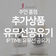 주연전자 2~300만화소 홈캠, (옵션4) IP TIME 3안테나 유무선공유기