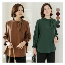 김여사 피오렌 리본 블라우스 엄마옷/마담옷/중년여성/40대/50대