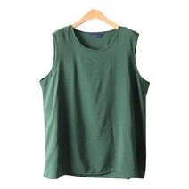심플 컬러 인견 민소매 티 여성 빅사이즈 데일리 무지 여름 66-100