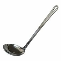 스텐 국자 웍 국자 요리 스푼 국자 까오기 19.5CM, 단품