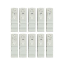 스마트금고 디지털 지문 사무실 가정용소형 10pcs 지능형 디지털 진동 센서 보안 홈 감지기 충격 경보 유선 유형 금고 현금 상자 도난 971a 사용, 없음