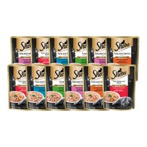 상세설명참조 쉬바 고양이 파우치 70g & 수제수프 40g 12개, 단품, 단품