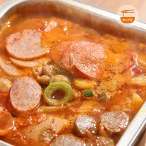 [마시땅] 햄폭탄 옛날 의정부 부대찌개 1kg 3인분 비법육수 포함 냄비없이 바로 조리가능, 1세트