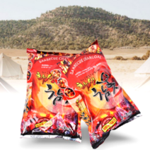 참나무 바베큐 고기 차콜 숯 코스트코 캠핑 펜션 업소용 숯, 캠핑용 참 숯 700g 4봉