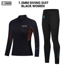 [해외] 스쿠버 다이빙 슈트 남성용 서핑 직구, 19.MT202 Wetsuit Women - S