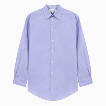 메종 마르지엘라 명품 22FW 스티치 코튼 페일 블루 여성 셔츠 SI0DL0001S54942485F