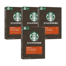 스타벅스 네스프레소 싱글 오리진 콜롬비아 캡슐 18개 Starbucks By Nespresso Single Origin Colombia Capsules, 4팩