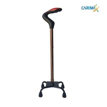 CAREMAX 노인용 어르신 고급 안전 쿠션사발지팡이 ST300