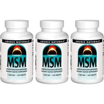 소스네추럴스 Source Naturals MSM Methylsulfonylmethane 소스 네추럴스 비타민 C 250mg 몰리브덴 160mcg 식이유황 1000mg 120정 3병, x, 1개