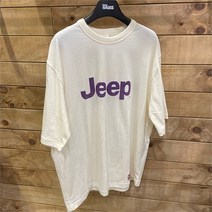 지프 NC06 남녀 빅로고 반팔티 GL3TSU093-IV