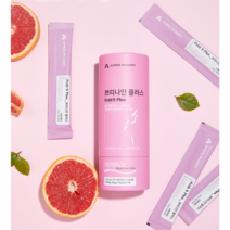 쁘띠나인플러스 저분자콜라겐 자몽맛 최대함량 콜라겐펩타이드4500mg, (30gx14포)x2통