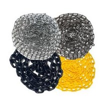쇠사슬 사슬 쇠사슬체인 바리게이트 일반체인 3mm, 로드체인, 6.3 X 19.1mm, 1개