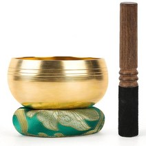 싱잉볼 명상종 씽잉볼 크리스탈싱잉볼 티벳그릇 노래하는 티베트, 8cm