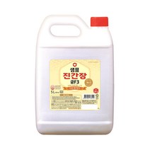 샘표 진 간장 금 F3 5L 업소용 식자재 대용량 X 1, 1개, 5000ml