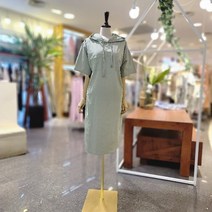[멜로디가든] DB_ 민트 포켓 후드 원피스 (M2MM6O177)