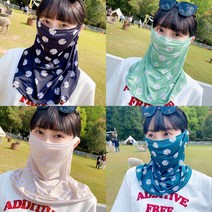 래쉬가드 자외선 차단 커버 페이스 레쉬 베일 여성 안면보호마스크 얼굴가리기 에어매쉬 운전 신기 목 입 코 2611262776, 에어매쉬 그릴 블랙 달 (베일 ), 프리