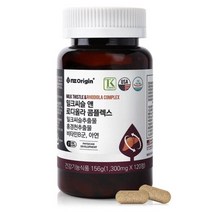 엔젯오리진 밀크씨슬 앤 로디올라 콤플렉스 1300mg, 120정