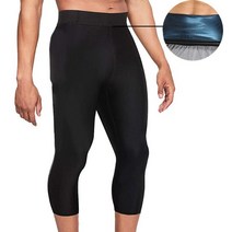 남자 반바지 레깅스 타이즈 기능성 컴프레션 헬스 짐웨어 남성 핫 네오프렌 사우나 팬츠