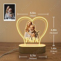 네온사인 무드등 간판 네온조명 led 카페 펍 술집 남편을위한 putuo 크리스마스 홈, 웜 라이트 베이스, dzace0007-t5