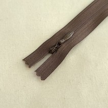 KSK 60cm 콘솔지퍼 숨은지퍼 콘실지퍼 혼솔지퍼 원피스지퍼 14색상, 브라운