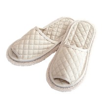 필굿리빙 극세사 청소슬리퍼, 아이보리