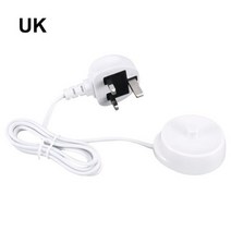 구강 B 칫솔 충전기 브라운 칫솔 충전기 기본 유도 모델 3757 충전기 휴대용 환경 ABS 여행용, UK